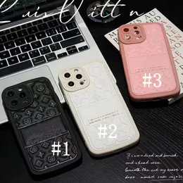 Designer iPhone Phone Cases 15 14 13 12 Pro Max Case Luxo LU Couro Hi Quality Bolsa 18 17 16 15Pro 14Pro 13Pro 12Pro X XS 7 8 Plus Bolsa com embalagem de caixa de logotipo