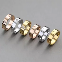 Кольца Carti love для помолвки пары с бриллиантом 4 мм, 5 мм, 6 мм, титановая сталь, серебро, розовое золото, винтажные роскошные украшения для влюбленных, подарок на годовщину свадьбы
