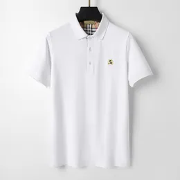 23Summer Fashion Mens POLO Shirt Rogue Rabbit Print С коротким рукавом Высококачественная брендовая пара Хлопок Повседневная футболка 4 цвета Размер M L XL XXL 3XL