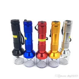 Smoking Pipes Electric Smoke Grinder Torch Molding Aluminum Alloy Smoke Crusher Metal Smoke Tool