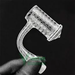 Diamant Base Graved Facettered Quartz Banger Full Weld Beveled Edge Diamond Etsing Dab Nail 10mm 14mm Seamless Yareone Wholesale