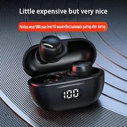 T58 Popularny model prywatny bezprzewodowe słuchawki Bluetooth Digital wyświetlacz wyświetlacza Redukcja słuchawkowa mini fasoli BT