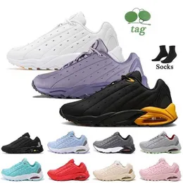 Topp läder nocta x Hot Step Terra Designer Casual Shoes Triple White Black University Gold Purple Pink Terras Noctas With Socks Big Size 12 Sneakers Sports Tra