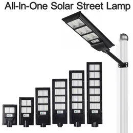 Indução Led Solar Street Light Sun Energy Wall Lamp Outdoor LED de segurança Luzes de inundação Controle remoto para estacionamento do tribunal Uitastar