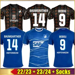 22 23 Maglie da calcio Baumgartner Hoffenheim Africa Kit Shirts Special Edition 2022 2023 Bruun Larsen bebou dabbur kramaric georginio camiseta futbol