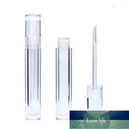 Party Favor 100pcs Empty Clear 7.8ML 5.5ml Lipgloss Tubes Round Transparent Lip Gloss Tubes With Wand factory