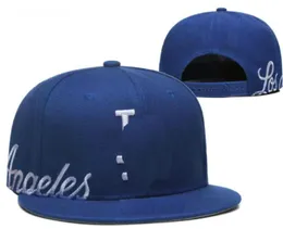 2023 American Baseball LA Snapback D Letters Sombreros 32 Equipos Diseñador de lujo bordado Casquette Sports Hat Strapback Snap Back Equipado en tamaño Gorra ajustable