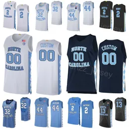 Tar Tar Heels North Carolina 32 Luke Maye Maglie Basket 2 Joel Berry II 44 Justin Jackson 2 Cole Anthony 13 Cameron Johnson Coby White Sewing University NCAA