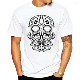 Camisetas para hombres Hallowmas Presente Laranja Día de los muertos Impresso Em Design Pure Moive Para Homens 2023 Camiseta
