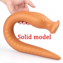 NXY Anal toys Sex Shop New Long Plug Huge Inflatable Hollow Butt Vaginal Anus Expansion Stimulus Adult Toys Men Women Gay 1125