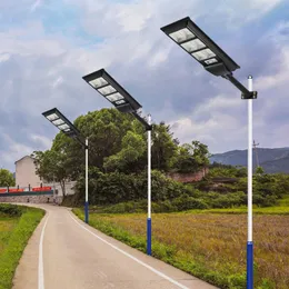600W Güneş Sokağı Işık Hareket Sensörü IP65 Su Geçirmez Güneş Güvenlik Taşkın Işıkları Açık Uzaktan Kumanda Kol Alacakarısı Dawn Bahçe Yard Yolu Otopark Parkları Oemled