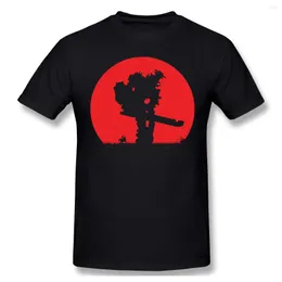 Men's T Shirts 2023 Fashion Casual Cotton T-shirt Sombra do Colosso Vermelha Colosso-V2 Moda Masculina Manga Curta