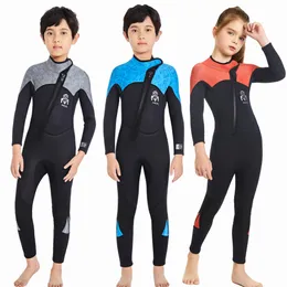 Mute Mute stagne Bambini Costume da bagno spesso Bambini Surf Muta in neoprene Subacquea Scuba Diving Suit Ragazzi Meduse Costumi da bagno Ragazze Costume da bagno 230320