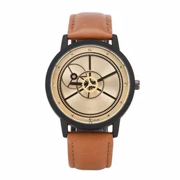 Wristwatches Watch For Women Lover Watches Quartz Fashion Casual Personality Gear Point Diamond Scale Dial PU Leather Pin Buckle
