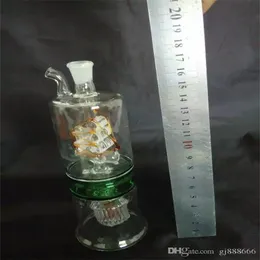 Hopahs färg segelbåtfilter vattenpipa glas bongs tillbehör glas rökrör färgglada mini multi-