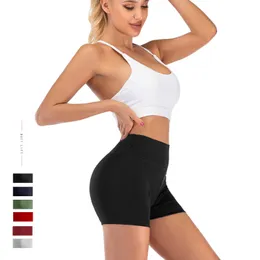 Active Shorts Women's Shorts Yoga Three Początkowe szorty wysokie talia Podnoszenie bioder podnoszenia fitness