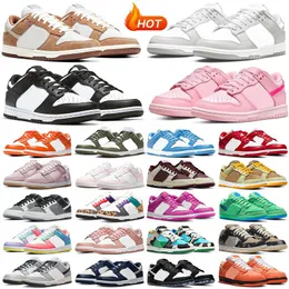 S23 Panda Classic Running Shoes for Men Women Sneakers Triple Pink Gray Fog Lobster Syracuse Syracuse Active Fuchsia Midnight Navy SB Dunks Rood Outdoor Sports Trainers
