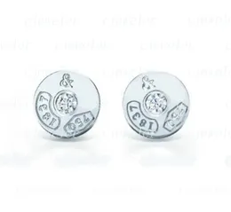 Charm-Ohrstecker im Großhandel, Liebesohrringe, Tif925-Silber, Diamantschmuck, U-förmige, ineinandergreifende Hochzeitsohrringe, Designer für Damen-Luxusschmuck, Orecchini