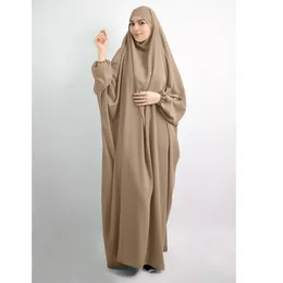 Etnik Giyim Eid Kapşonlu Müslüman Kadın Hicab Elbise Dua Giyim Tam Kapak Ramazan Elbise İslami Giysiler Niqab Müslüman Elbise Kadınlar 230322