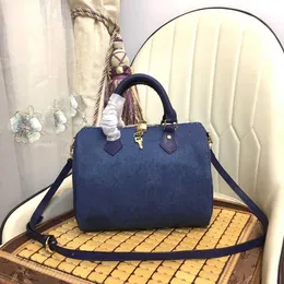 5A Tote Handbag Women Messenger Travel bag Classic Style Fashion bags Shoulder Lady Totes handbags Speedy 30 cm With key lock