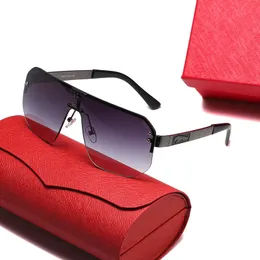 Carter Sonnenbrille Top Ovale Sonnenbrille für Herren Designer Summer Shades Polarisierte Brillen Schwarz Vintage Übergroße Sonnenbrille für Damen Herren