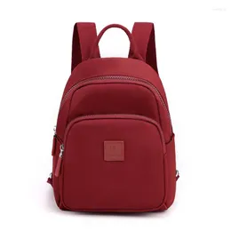 Schultaschen 2023 Mode Damen Mini Rucksäcke Luxus Oxford Kawaii Reise Bagpack Niedliche anmutige Umhängetasche Kleine Mama Bolsa Mochila