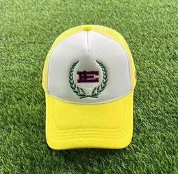 Simple Plus Size Ball Caps Men's Casual EE Trucker Hat Fashion Sunhats