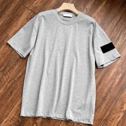 Taşlar Erkek Tişörtleri Tasarımcıları Düz ​​Renkli Yüksek Sokak Kadınları T-Shirt Kadın Amerikan Kol Bandı Adaları Gömlek 5 LHFS
