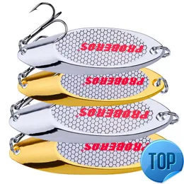 1 datorer Hot 3G-60G Metal Spinner Spoon Trout Fishing Lure Hard Bait Paillette Artificial Bait Small Hard Sequin Spinner