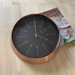 Wall Clocks Design Metal Clock Living Room Luxury Minimalis Silent Modern Digital Klokken Wandklokken Kitchen Decoration