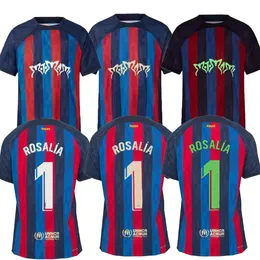 2023 Barcelona Fußballtrikots Lewandowski Rosalia Motomami Limited Edition KESSIE Raphinha PEDRI FERRAN Barcelona 22 23 Camisetas de ANSU FATI Fußballtrikot
