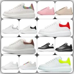 Mode lässige Designer-Schuhe für Herren und Damen, übergroße Plateau-Schnür-Leder-Sneaker, weiß, schwarz, rosa, Designer-Luxus-Samt-Wildleder, lässige Laufschuhe, Größe 36–45