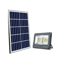 60W - 800W LED LED Solar Flood Lights Control App Control RGB تغيير الضوء الخارجي للضوء في الهواء الطلق الغسق إلى مصباح الأمان الفجر مع USALight عن بُعد