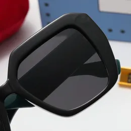 Lustrzane kobiety markowe okulary gniazda designerskie okulary przeciwsłoneczne oryginalne okulary przeciwsłoneczne dla mężczyzn dla mężczyzn S Cat Eye Anty-UV Pol Designer Gulasses