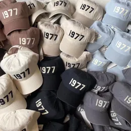 Snapbacks Washable Cotton Baseball Cap 1977 Printed High Quality Harajuku Street Hip Hop Hat Male and Female Couples Sun Visor 230322