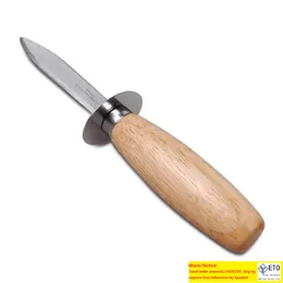 Woodhandle İstiridye Krop Bıçağı Paslanmaz Çelik İstiridye Bıçağı Mutfak Yemek Münzisi Aracı