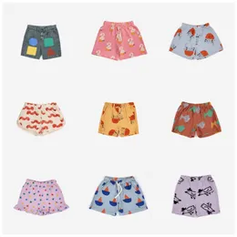 Shorts bobo verão infantil meninos meninos desenho animado impressão infantil casual curto bc baster browns para menina 230322