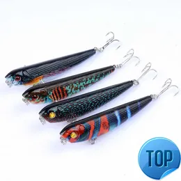 1 pcs 8.5cm 9.6g 수면 수퍼 체중 시스템 Long Casting SP Minnow 새로운 모델 낚시 미끼 단단한 미끼 품질 wobblers