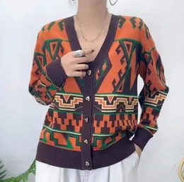Frauen Pullover Jacke Hohe Luxus buchstaben muster Übergroßen Pullover Street Fashion strickjacke Mantel G1