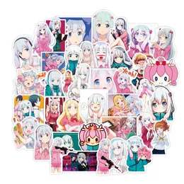 50 -st. Set Eromanga sensei anime geschenken kleine waterdichte stickers voor laptop notebook phonecase muur sticker306g