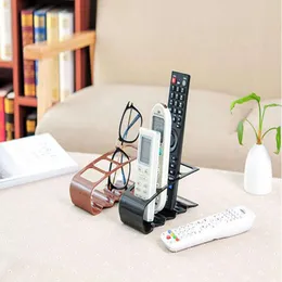 TV Luftkonditionering Remote Control Stand Holder Lagring Desktop Sundries Storage Box Home Holder Rack TV Controller Organisatörer