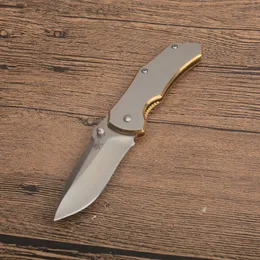 G3513 карманное складное нож 8cr18mov satin point blade Ручка из нержавеющей стали.