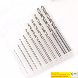 25pcsset Shank Twist Matkap Bitleri Yüksek Hızlı Çelik Mini Matkap Bit Seti Ahşap ve Metal Sondaj
