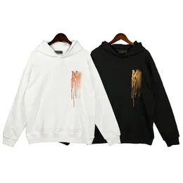 Designer hoodies kvinnor herr hoodies speckle målar droppeffekt brev logotyp huvtröjor tröjor lösa långärmad hoodybjumper älskare hoody höst sommar