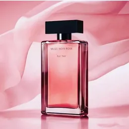 مصممة النساء العطور Musc Noir Rose لعطر EDP 100 مل 3.3 fl.oz رائحة طيبة لفترة طويلة وردة طويلة لرذاذ لها سفينت سريعة