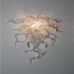 Kunststil Design geblasenes Glas Wandlampen Mini und billige weiße Murano -Glas Dekorative Wandleuchten281d
