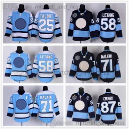 71 Evgeni Malkin Winter Heritage Classic Hockey Jerseys Movie 25 Maxime Talbot 58 Kris Letang 87 Sidney Crosby 81 Phil Kessel Navy Blue Jersey