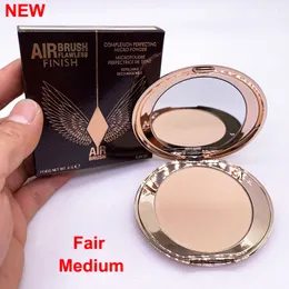 العلامة التجارية Airbrush Flawless Finish Setting Powder الوجه مايكرو بودرة البشرة مكمل خافي عيوب متوسط الحجم 28 أونصة