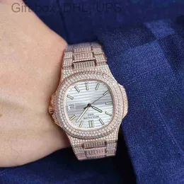 Zircon Crystal Swiss Watch Bodafili Stars and Nautilus Imported Movement Sapphire Mirror Leisure Elegant 2otn Y8B1