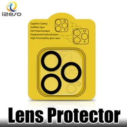 3D HD Rear Camera Lens Protector for iPhone 14 13 12 11 Pro Max Clear Scratch-Resistant Tempered Glass with Flash Circle Full Covered Film